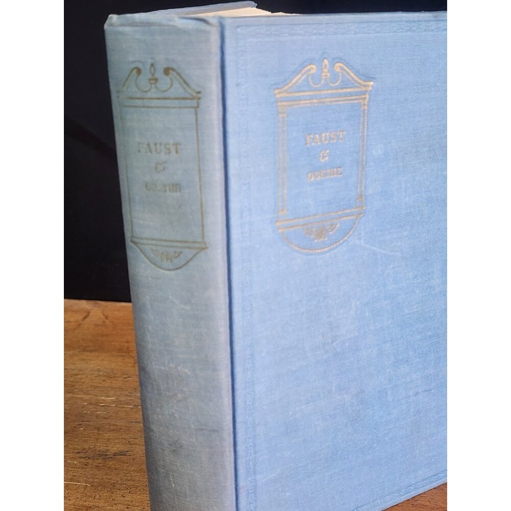 Johann Wolfgang von Goethe Classic Literature Hardcover 1941